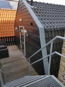 Balkón nebo terasa v ubytování Badhotel Bruin
