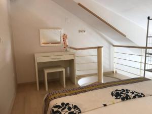 Posteľ alebo postele v izbe v ubytovaní Villa Jani Top Floor Suite
