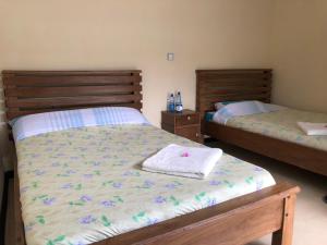 Voodi või voodid majutusasutuse Mini Lalibela Guest House toas