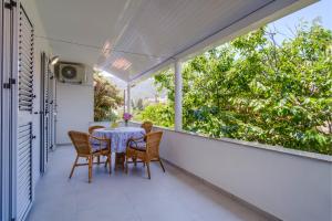 Un balcon sau o terasă la Cuore di Milka Apartments