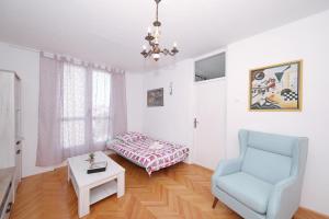 TV a/nebo společenská místnost v ubytování Apartman Lana in city centre with garage