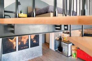Kuchyň nebo kuchyňský kout v ubytování Casabera
