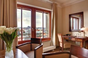Posezení v ubytování Majestic Plaza Hotel Prague