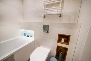 Vonios kambarys apgyvendinimo įstaigoje Urban Apart Uniejow