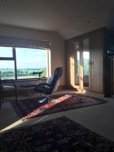 Uma área de estar em Tobernaglough Wexford pet friendly country b&b