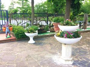 Zahrada ubytování Casa Fabbrichina