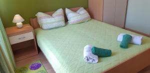 Postel nebo postele na pokoji v ubytování Apartments Lans