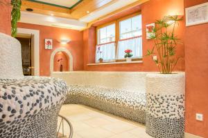 Khu vực ghế ngồi tại Hotel Gell