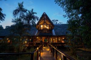 Zahrada ubytování Refugio Amazonas Lodge