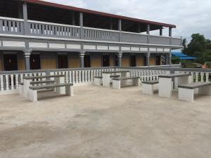 Botoum Hostel陽台或露臺