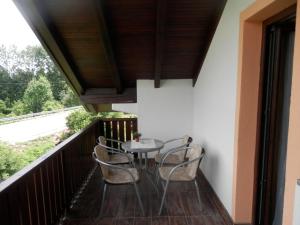 Balkón nebo terasa v ubytování Guesthouse Matija