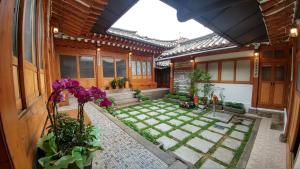 Zahrada ubytování Sohyundang Guesthouse