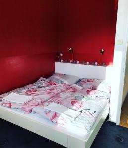 Posteľ alebo postele v izbe v ubytovaní Apartmán Novákovi