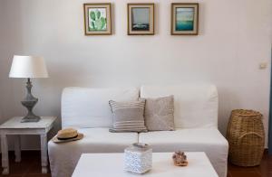 A seating area at Eirinaki House