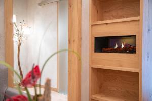 TV o dispositivi per l'intrattenimento presso Seehotel St Hubertus