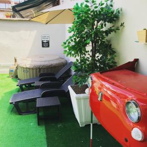 Et opholdsområde på Mola Rooms