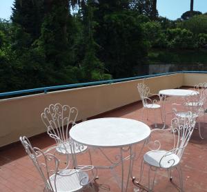 A balcony or terrace at Albergo Belvedere