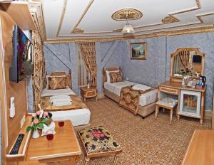 TV a/nebo společenská místnost v ubytování Glamour Classic Hotel Istanbul Sirkeci