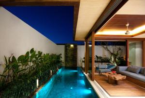 Bazén v ubytování Maca Villas & Spa Bali nebo v jeho okolí
