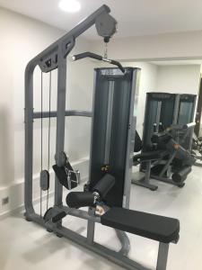 Fitness centrum a/nebo fitness zařízení v ubytování Ionion Beach Apartment Hotel & Spa