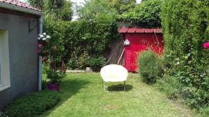 Zahrada ubytování A l'abri des flots + 2 fotografie