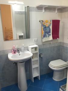 Koupelna v ubytování Casa Eleonora