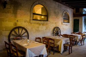 Restaurace v ubytování Masseria Gattamora