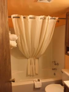 Ein Badezimmer in der Unterkunft Wigwam Motel