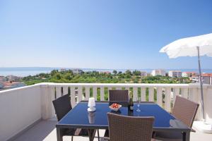 Balkón alebo terasa v ubytovaní Luxury penthouse Eva