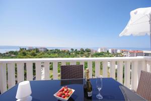 Balkón alebo terasa v ubytovaní Luxury penthouse Eva