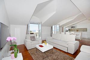 Posedenie v ubytovaní Luxury penthouse Eva