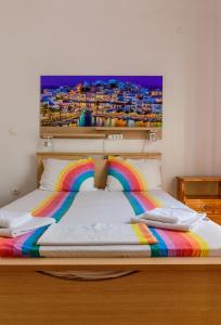 Posteľ alebo postele v izbe v ubytovaní Cosy apartment for 4
