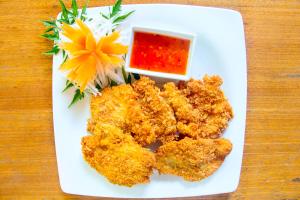 度假酒店内部或周边提供的食物