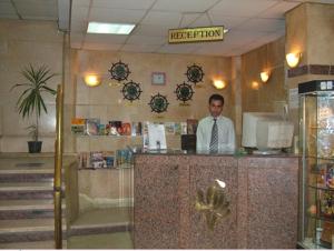 Ο χώρος του λόμπι ή της ρεσεψιόν στο Orchida St. George Hotel