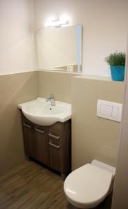 A bathroom at Apartmánový dom Mária