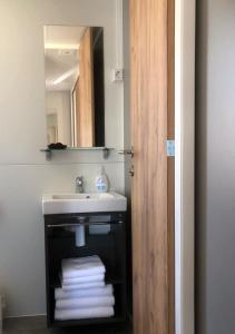Koupelna v ubytování Mobilehome Ive u. Slavka