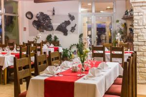 Restaurace v ubytování Hotel Merlot