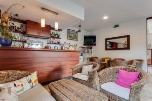 Posezení v ubytování Hotel Rosa