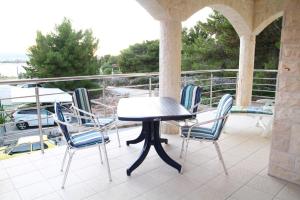 Apartments Palaca Sunca tesisinde bir balkon veya teras