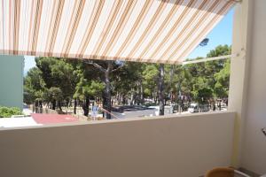 a view from a balcony of a building at Studio Apartments Marija in Makarska