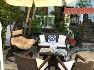Istumisnurk majutusasutuses Thalassa Hotel