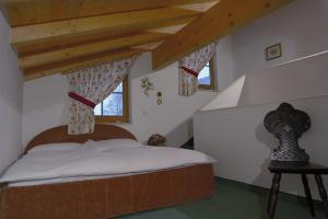 Posteľ alebo postele v izbe v ubytovaní Appartement Chalet Claudia