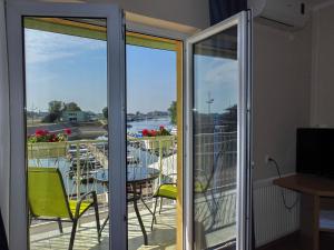 Balkón nebo terasa v ubytování Apartments Marina