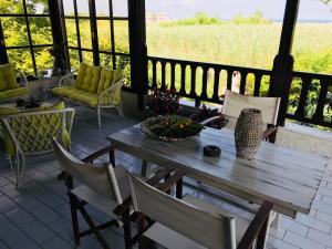 Balkón nebo terasa v ubytování Casa del mare