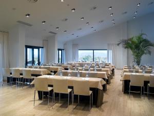 a large room with tables and chairs in it at Parador de Antequera in Antequera +94 photos