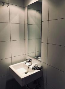 Vonios kambarys apgyvendinimo įstaigoje K&B Luxury Studios