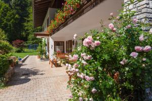 Zahrada ubytování Pension Waldklause, Doppelzimmer mit Balkon, Dusche, WC