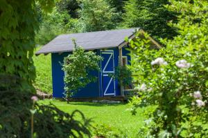 Zahrada ubytování Pension Waldklause, Doppelzimmer mit Balkon, Dusche, WC