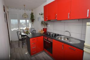 Kuchyňa alebo kuchynka v ubytovaní Sunshine Apartment