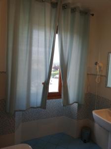 A bathroom at Il lago del Mugello B&B